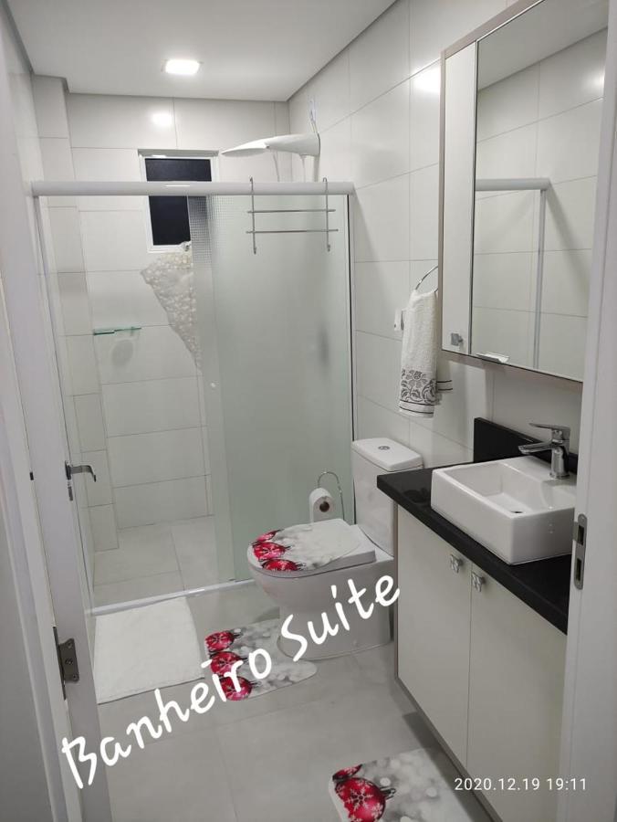 Apartamento Penha De Frente Para O Mar Esterno foto